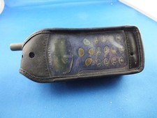 KULT Leder Tasche Hülle ALCATEL BE1E Handytasche Schwarz Nostalgie Case Klassik