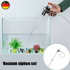 Vakuum Siphon Satz Aquarium Kies Staubsauger Fisch Tank Wasser Filter Reinigung