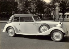 4 Fotos Audi UW  Cabriolet Gläser Karosserie Dresden AUTO UNION Werksfotos  