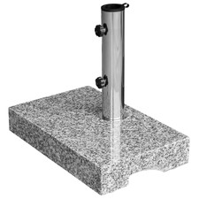 anndora Sonnenschirmständer Granit 25 kg hellgrau Balkonständer B-Ware