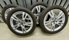 4 Bridgestone Winterräder (205/50R17) m. original Audi Alufelgen (E-6,5Jx17H2)