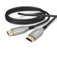 HAMA 00205274 4K optisch aktives High-Speed HDMI Kabel 10 m schwarz vergoldet