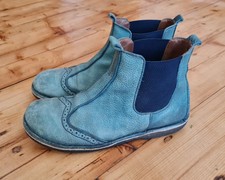 Bisgaard schicke Schuhe Stiefel Leder Chelsea Stiefeletten Gr. 39 Slipper  !!