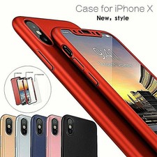 Hülle für iPhone 11 PRO MAX X XS XR 360 Grad Handy Schutz Case Full Cover Tasche