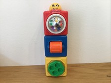 Fisher Price Spiel- Stapelwürfel Baby Kleinkind Spielzeug