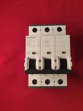 5sy63 Siemens 3 polig Schutzschalter Typ C, D 20,25,63,16,40 AMP
