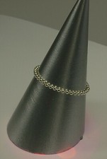 Sterling Silber 925 Stapelring Beisteckring Kugelring flexibel beweglich