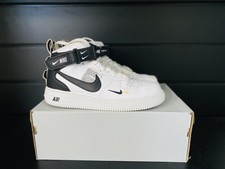 Größe 41 - Nike Air Force 1 Mid '07 White Black 2018