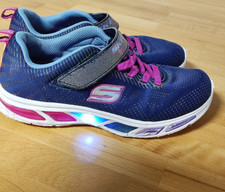 Skechers S-Lights Sneaker für Mädchen Gr. 36 Leuchteffekt Blinkschuhe