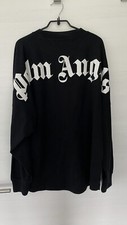 Palm Angels Herren T-Shirt Schwarz Gr. L  longsleeve