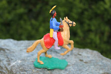 Timpo Indianer Reiter mit Doppelfeder