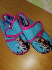 Türkise Frozen Hausschuhe Gr. 25