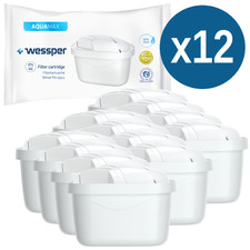 12x Wasserfilter Kartuschen kompatibel mit BRITA Maxtra+ Britta Filterkartuschen