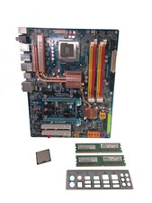 Gigabyte GA-X38-DS5 Mainboard mit Core 2 Duo & 2GB DDR2 Ram Sockel 775