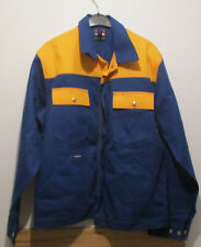 Kansas sanfor Arbeitsjacke, blau-gelb, Gr 52