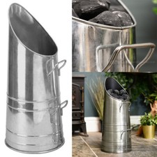 Heavy Duty Anthrazit 23 Zoll Kohle Rute Eimer Modern Kohle Scuttle Schwarz Bronze Metall