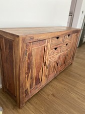 Sideboard Kommode Anrichte Yoga Massivholz Sheesham natur 180 cm Wolf Möbel