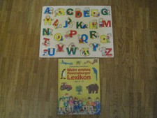 MEIN ERSTES RAVENSBURGER LEXIKON A - Z, EICHHORN BUCHSTABEN PUZZLE ABC HOLZ