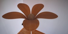 Designer Stehleuchte Umage Jazz als Deckenfluter mit Blüten Optik aus Holz 