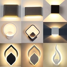 LED Wandleuchte Wandlampe Flur Strahler Innen Wohnzimmer Beleuchtung Warmweiß