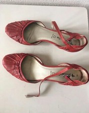 Pumps Sandaletten rot Tamaris Gr 40 riemchen so schön