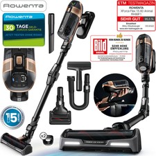 Rowenta Akku Boden Staubsauger Handsauger Stiel Tierhaar Sauger Display kabellos