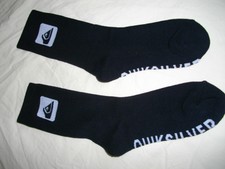 Quicksilver Socken, Socks, neu, schwarz, Skater,  Gr. 40 - 45