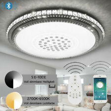 Led Deckenlampe kristall Decken Leuchte Dimmbar LUXUS wohnzimmer Beleuchtung DHL