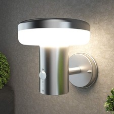 1000lm LED PIR Außenleuchte mit Bewegungsmelder Wandleuchte Außenlampe Warmweiß