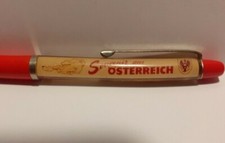 Schwimmkugelschreiber floating pen Werbung Österreich mit Bergbahn sehr alt 