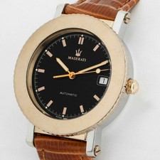 Original Maserati Heritage 18K/750 Gold/Stahl Automatik Eta 2824-2 Swiss - TOP !