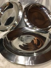 3 Stück Platte Servierplatte Buffetplatte Porzellanplatte Servierteller 40 cm