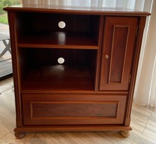 TV-Konsole, Eiche, massiv