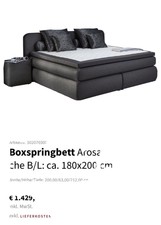 boxspringbett 180x200 