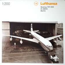Herpa Wings Lufthansa Boeing 707 Berlin 1:200