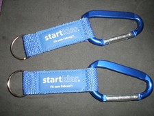 Schlüsselanhänger Startklar mit grossen Karabinerhaken für Fahranfänger 