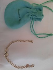 Tiffany & Co. Infinity Gliedkettenarmband in Sterlingsilber. Selten