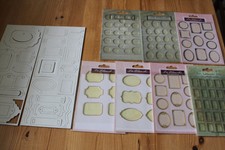 Karten-Bastel-Set LaBlanche Cabochons - kein Glas Chipboards Rahmen Schilder