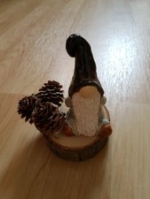 KLEINER WICHTEL ZWERG WIE NISSER KERAMIK HANDARBEIT GETÖPFERT DEKORATION 9,5 CM