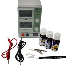 Stift-Galvanisier-Gerät / Galvanik-Anlage "GalvanoPen" - Starter-Set