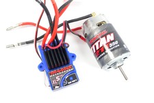 Traxxas Brushed Scale Crawler Combo Fahrtregler XL-5HV 100A + Titan 21T Motor