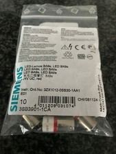 6 Stück, LED- LAMPE, Rot, SOCKEL BA 9S, AC/DC 24V Typ 3SB3901-1CA Siemens