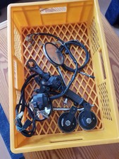 ?? Konvolut Motorradteile, Horn - Hupe - Spiegel, Kawa Yamaha Honda? Bastler ??