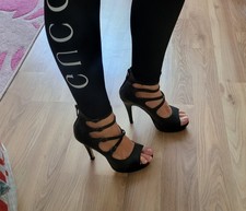 ❤Sexy GOGO Plateau Pumps Party High Heels Abend schwarz 37 Liebhaber ❤