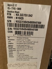 Acer 17,3 zoll Laptop i5 LED LCD NVIDA  GEFORCE  Top Zustand WIE  NEU