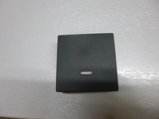 Busch-Jäger Bedienelement mit Glimmlampe 6430/6543-8 schwarz matt