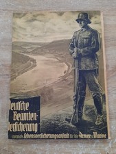 Orig.Werbe Aufsteller Karton "Dt.Beamten Versicherung"