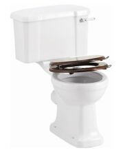 Burlington Holz Soft Close Mahagoni Toilettensitz s17, mit oder ohne Griffe