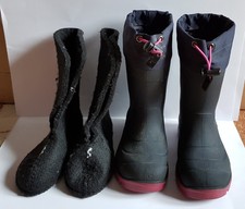 Kamik  Mädchen Gummistiefel gefüttert gebraucht wie neu gr.11 bzw gr.28/29 
