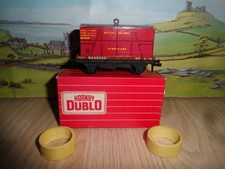HORNBY DUBLO 4667 OO STÄRKE 2/3 SCHIENEN MÖBELBEHÄLTER WAGEN VERPACKT